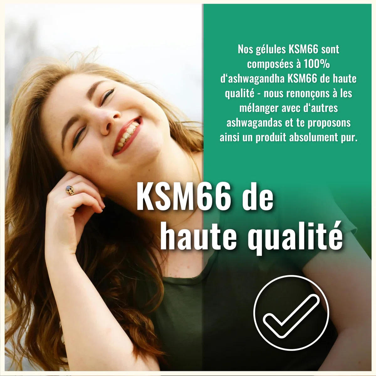 Ashwagandha KSM-66 Gélules – Ultra hautement dosé 6 000 mg par gélule – Extrait pur sans additifs – 100 gélules d’Ashwagandha – KSM66 Withanolides