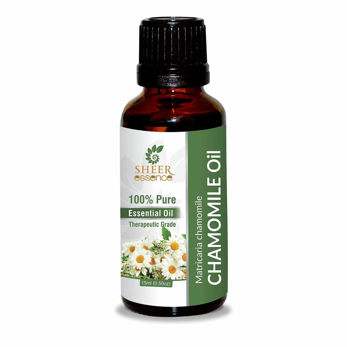 Roman Chamomile Oil (Anthemis Nobilis Syn Chamaemelum Nobile) Essential Oil 100% Pure Natural Undiluted Uncut Therapeutic Grade Oil 0.33 FL.OZ