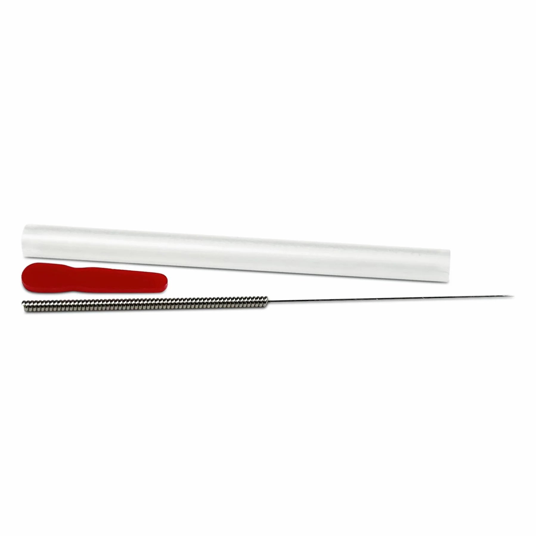 Acupuncture et puncture sèche stérile 0,25x25mm | 300 Unités | Acier inoxydable avec tube guide | Précision et sécurité maximales
