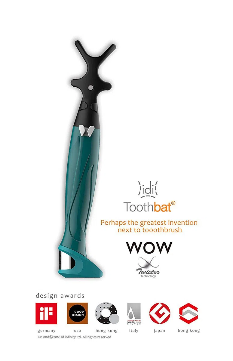 Wow Support Fil dentaire pour la bouche parfaite et de nettoyage dentaire, nettoyage interdentaires, hygiène dentaire, soins de santé (Verte)