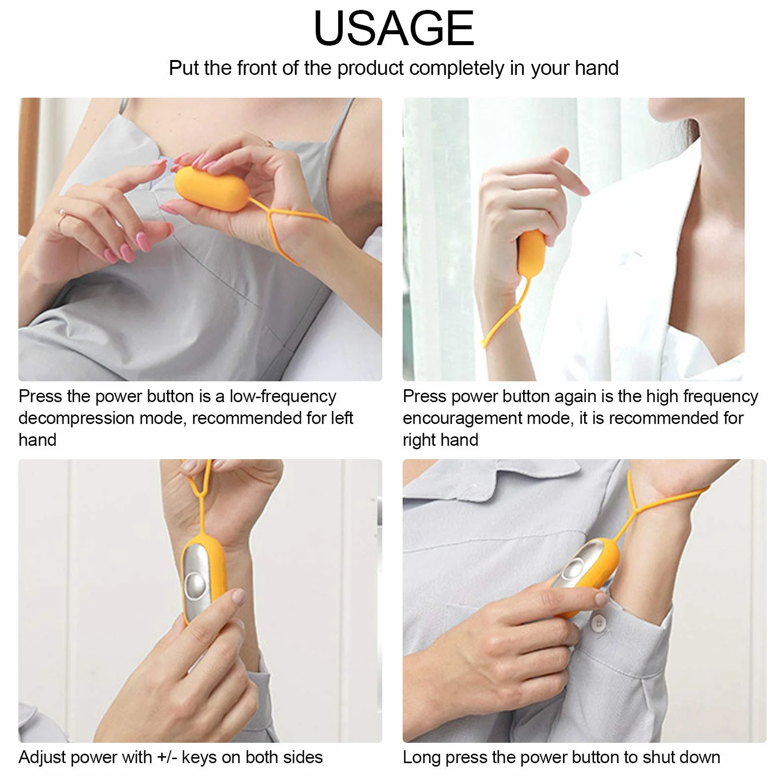 Aide au Sommeil Adulte Appareil, USB Charge Appareil pour Dormir Adulte Aide au Sommeil Adultes Appareils à Pile, Durée 20 Heures, Aides Au Sommeil à Micro Courant Pour L'insomnie L'anxiété (Jaune)