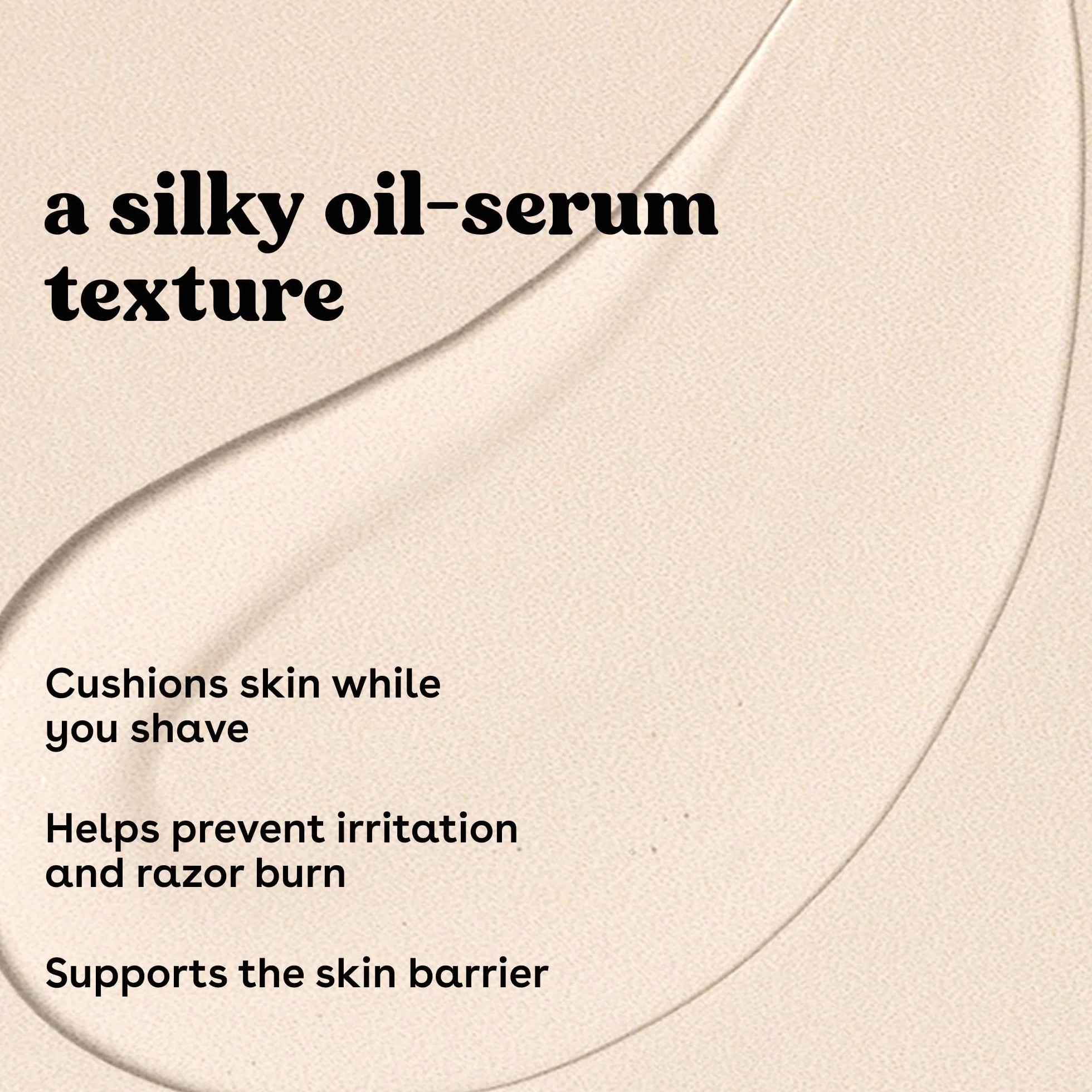 eos Cashmere Shave Oil - Huile de rasage hydratante Fresh & Cozy - Avec beurre de karité et glycérine - Pour peaux sensibles - 177 ml
