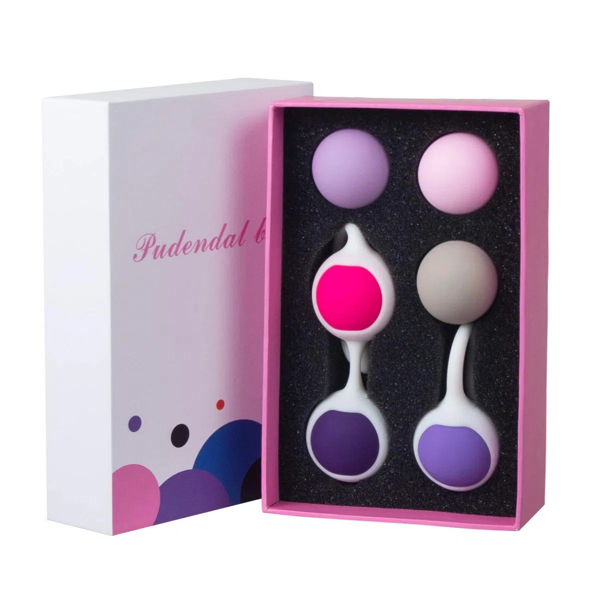 Boules de Geisha Pour Femmes – Tonus Musculaire 6 Niveaux d’Intensité – Recommandé par les médecins pour les femmes Contrôle de la vessie et exercice du plancher pelvien Ballons