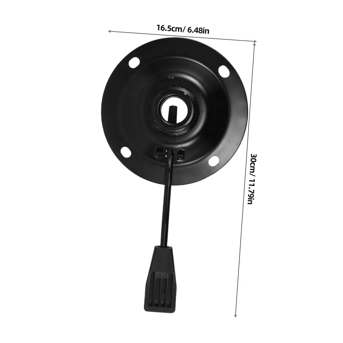 Healeved Mécanisme de Siège Réglable en Hauteur pour Chaise de Jeu Noire en Fer, Matériau Robuste, Utilisation Polyvalente pour Salons et Barber Shops