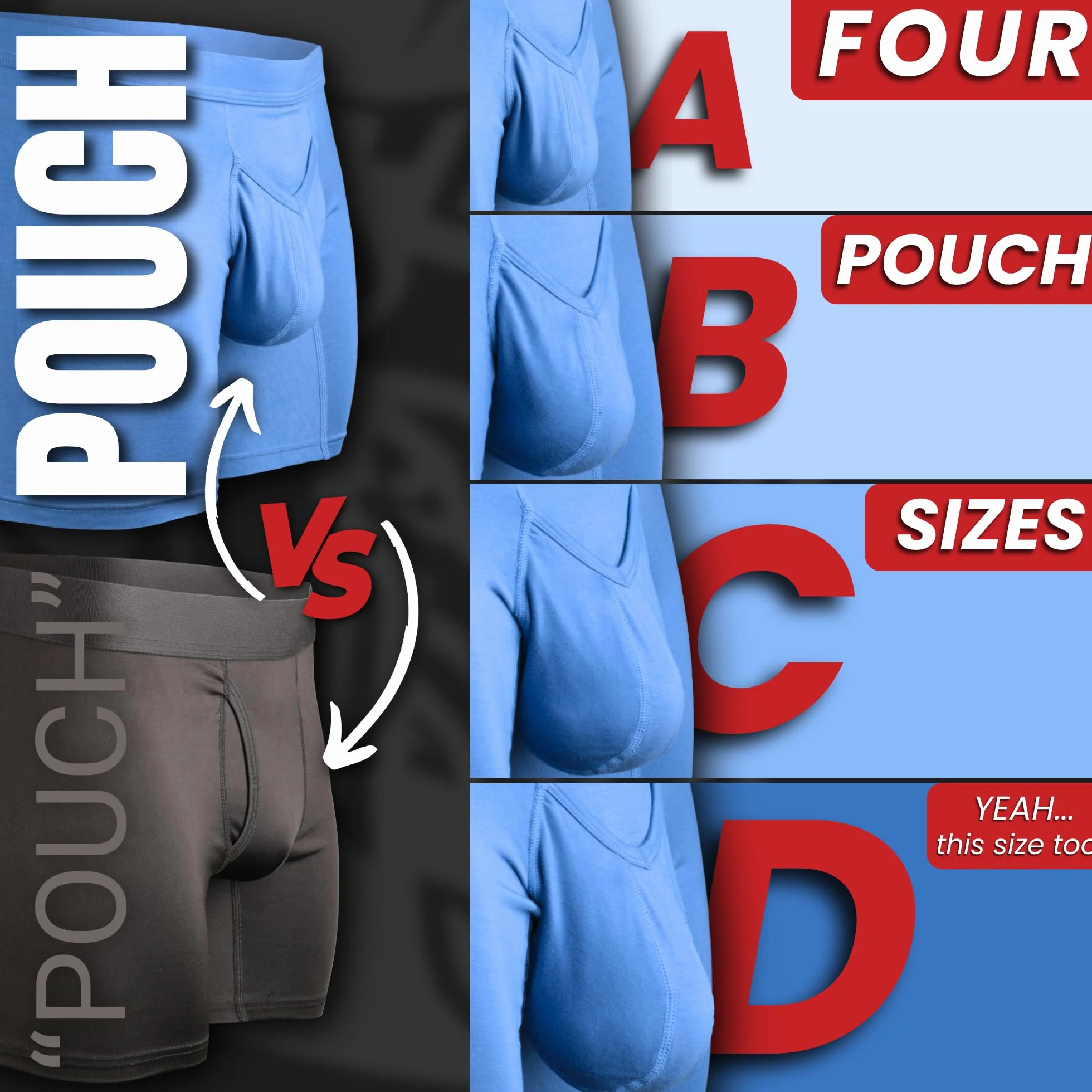 RM Real Men Men's Real Men Boxershorts Modal Pouch D 3er Pack Boxer Briefs (Pack of 3)