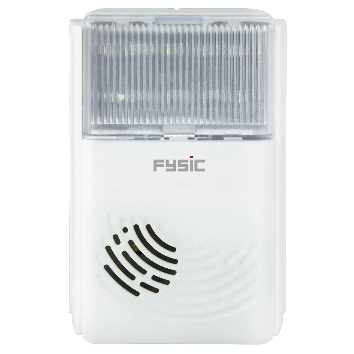 Fysic FD-35 Amplificateur de sonnerie de téléphone avec sonnerie extra forte et lumière flash - Amplificateur de sonnette - Blanc