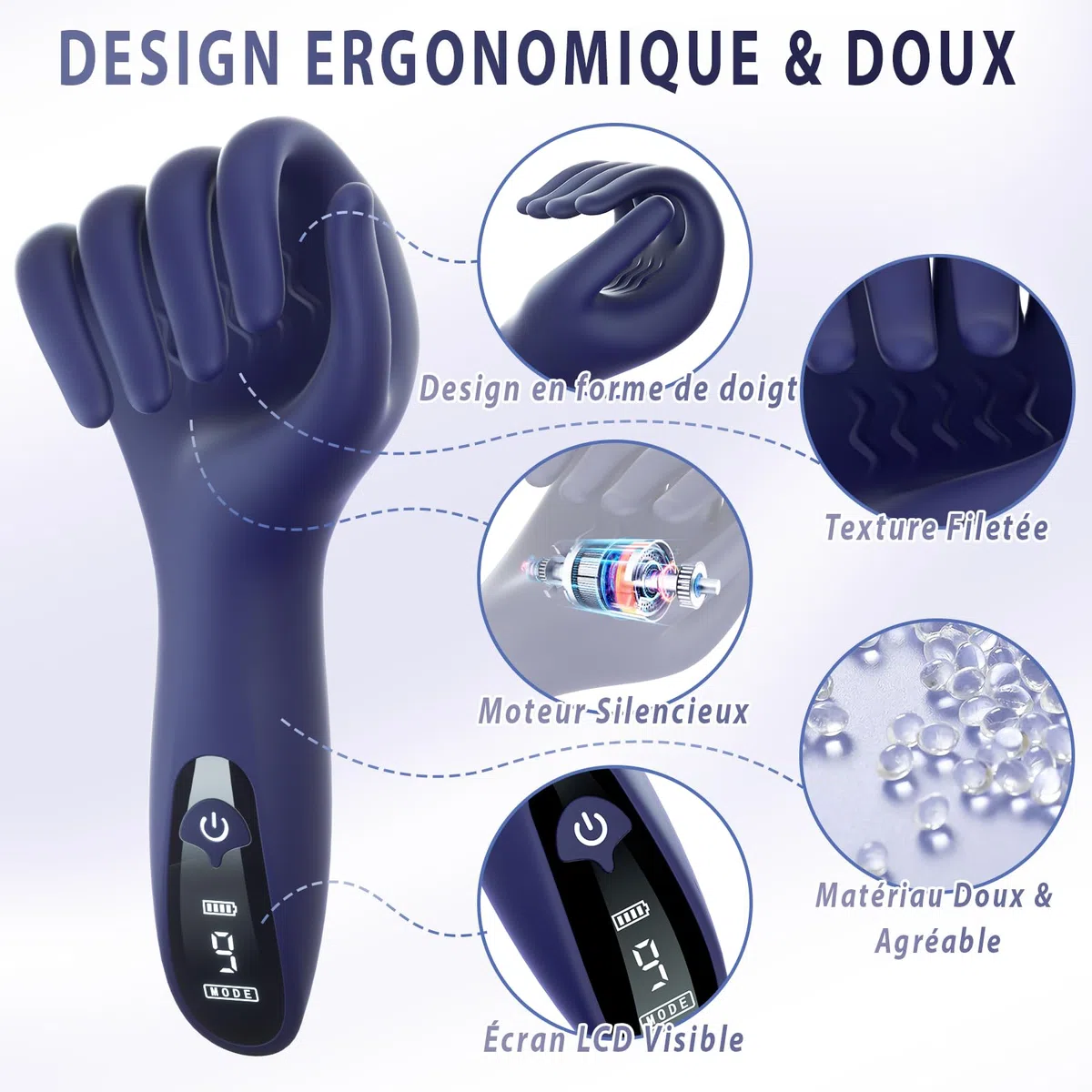Sex Toýs Homme Masturbateurs Masculins - Sex Toys Vibromasseur Homme Masturbâteur Homme Mains Libres avec 9 Modes de Vibration, Sextoy Homme Masturbateur Automatique Sexmasturbâteur Sex toýs Couple