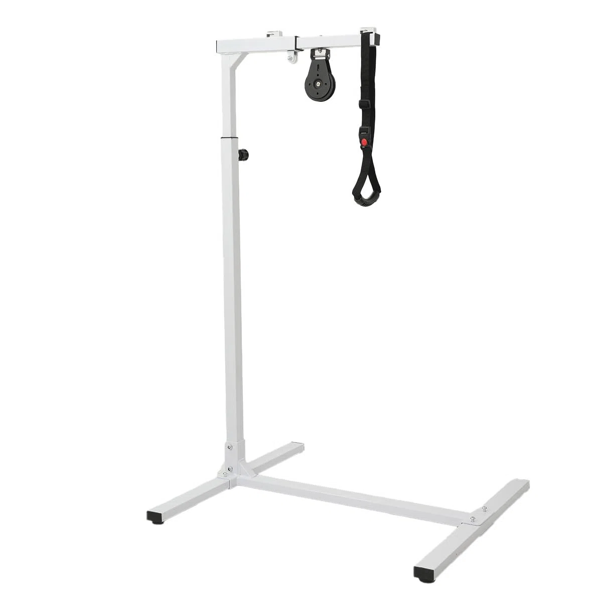 Potence de Lit, Barre Trapèze de Lit Autoportante en Acier Robuste, Capacité 150 kg, Aide à se Lever pour Personnes Âgées, Handicapées, Patients, Hôpital, Maison de Retraite, Soins à Domicile