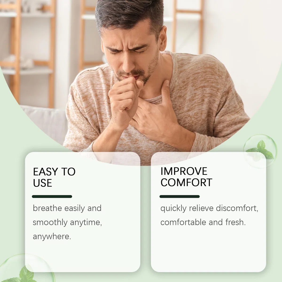 Herbal Lung Cleanse & Repair Nasal Spray,Inhalateur de Nettoyage Pulmonaire,Inhalateurs Nettoyants à base de,Relieve Nasal Congestion 2PC