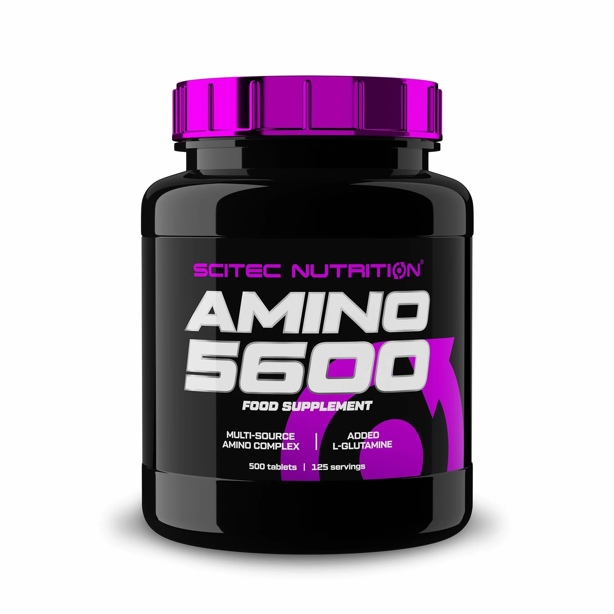 Scitec Nutrition Amino 5600 Comprimés, Acides Aminés Essentiels & BCAA avec L-Glutamine, Favorise la Récupération et la Croissance Musculaire, Formule Protéine de Lactosérum & Caséinate, 500 Comprimés