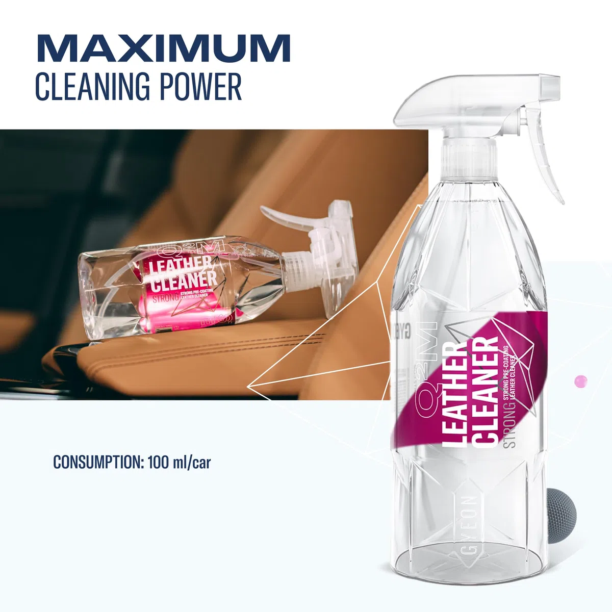 Gyeon Q²M Leathercleaner Strong 1000ml