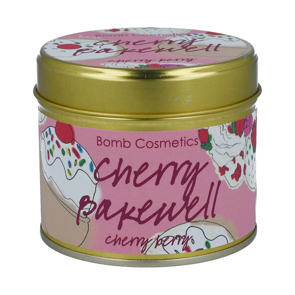 Bomb Cosmetics Cherry Bakewell Candle