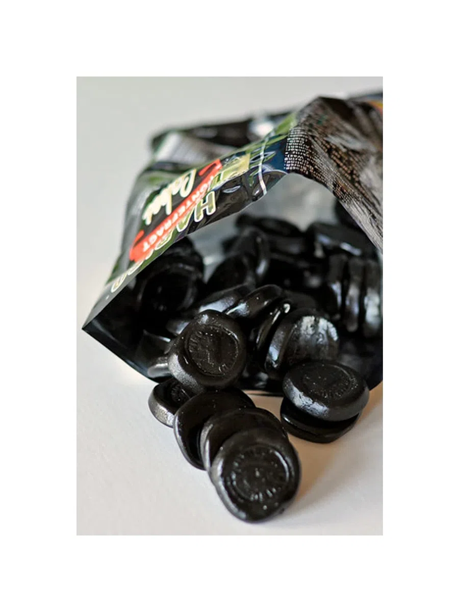 Haribo Gâteaux Pontefract Authentique - Réglisse Douce 160 g