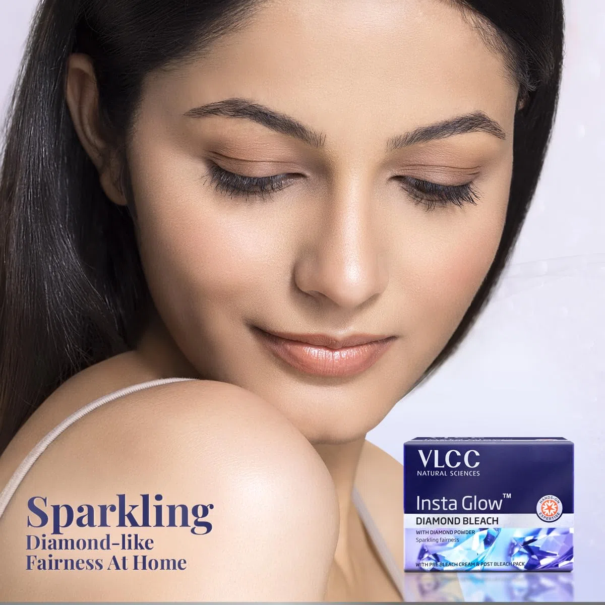 Vlcc Insta Glow Diamond Bleach, 402 g