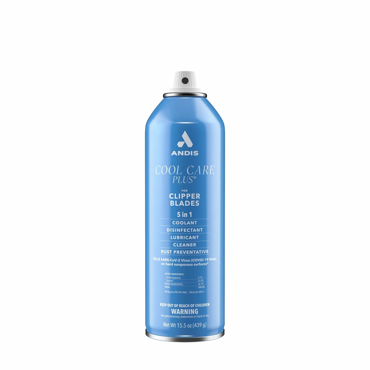 Andis 5-in-1 Cool Care Spray 439 g, 15.5 oz