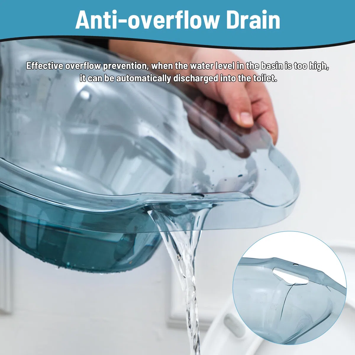 Sitz Baths Siège de toilette pour soins post-partum, personnes âgées, handicapées ou traitement hémorroïdes – atténue les infections, soulage l'inflammation, calme la douleur