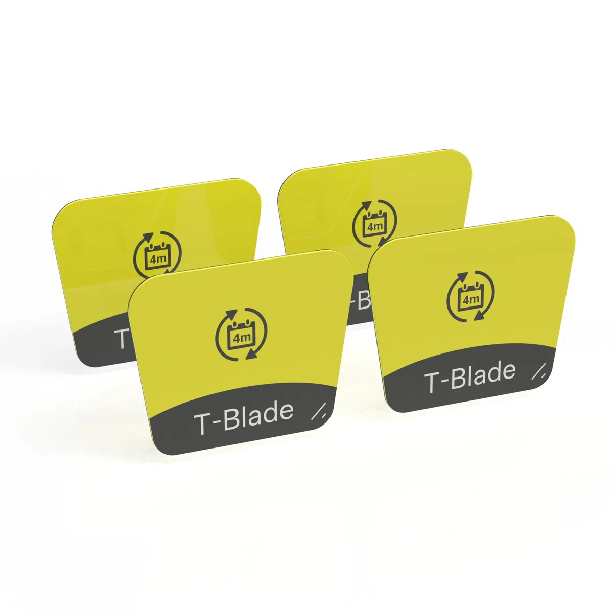 4 Lames de Rechange and 1 capuchon de protection Compatibles avec myobld Modèles QP210/25/26/27/28/45/65