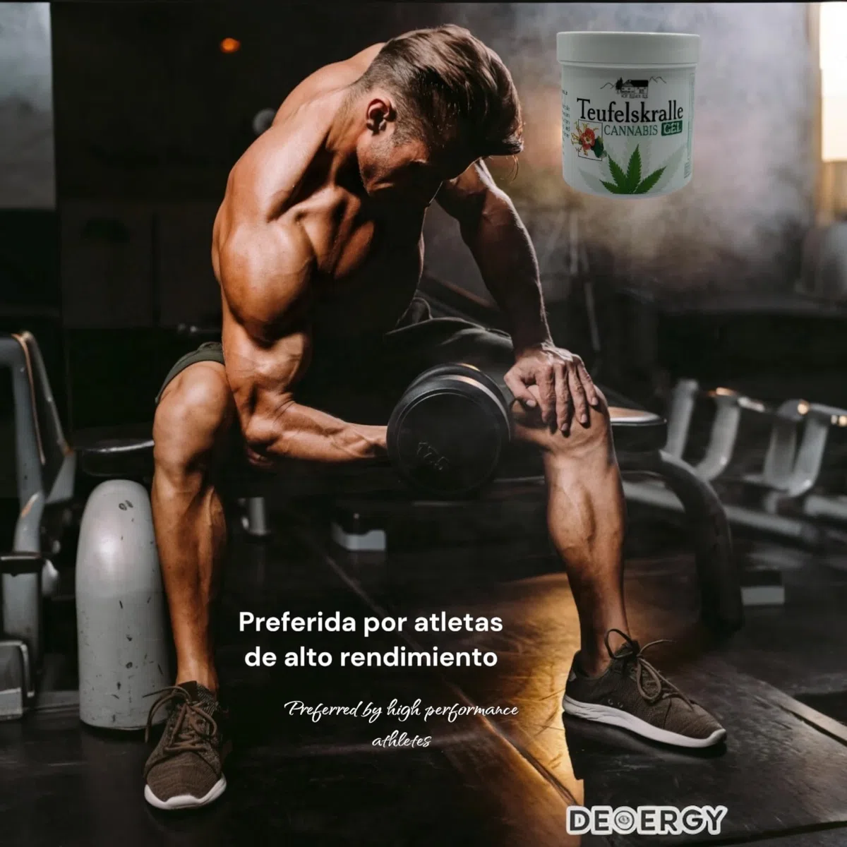 Gel de chanvre, baume relaxant, crème pour les muscles et les articulations avec Harpagophytum, crème pour usage topique