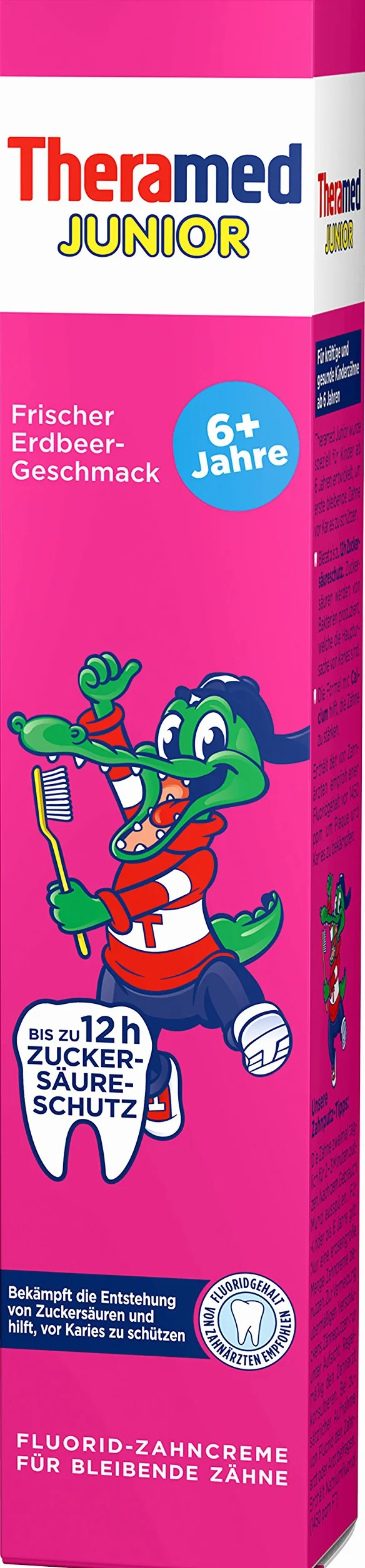 Theramed Junior Crème fraise 6 x 75 ml