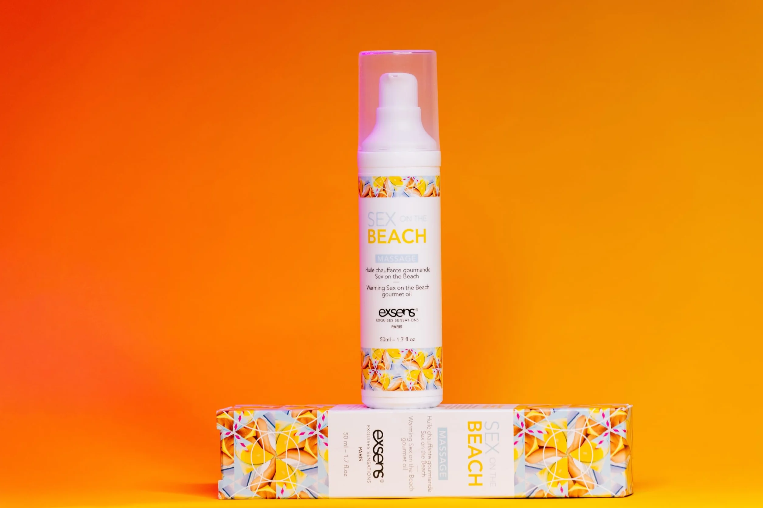 SEX ON THE BEACH HUILE DE MASSAGE CHAUFFANTE ET GOURMANDE 50mL