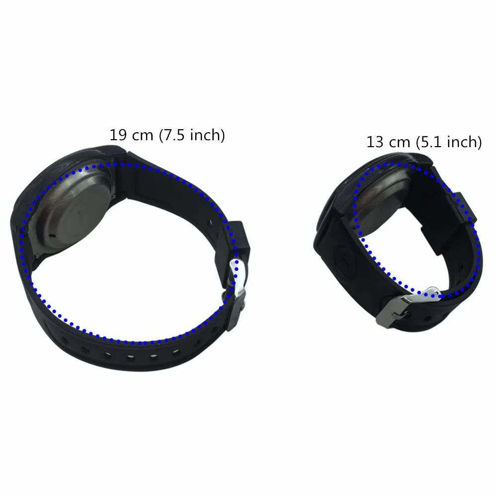 VISIONU Nergo Montre parlante espagnole pour les aveugles, les enfants et les personnes âgées, Sports électroniques Parler Montres Gatget Cadeau 665SP-FR, bande