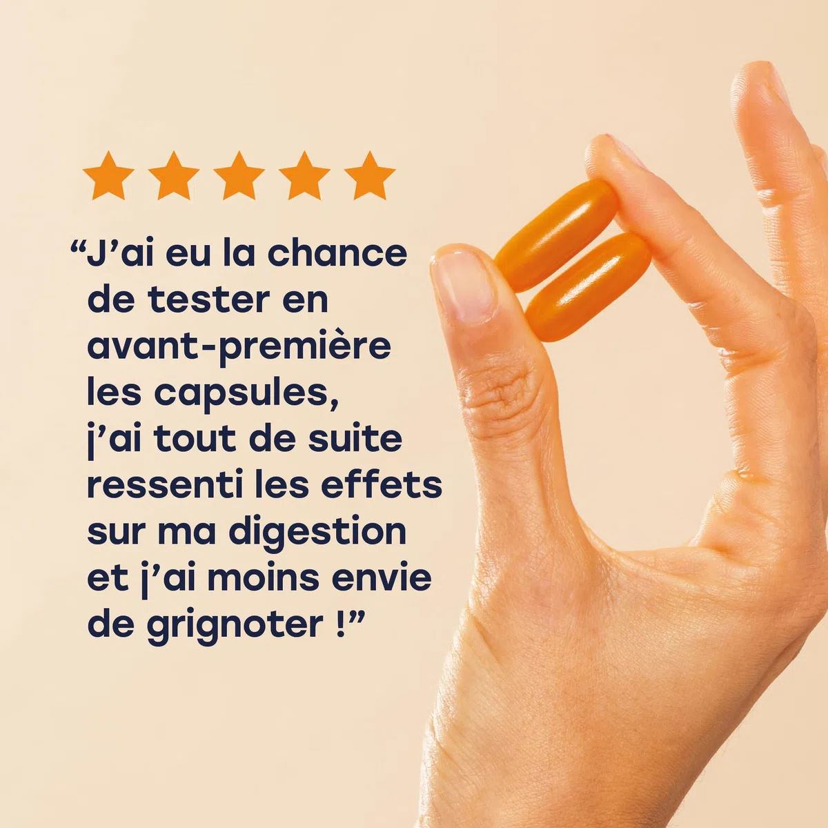 Archie, Capsules Vinaigre de Cidre Biologique - Naturel, sans gluten, sans lactose. Cure de 1 mois. 60 capsules. Made in France.