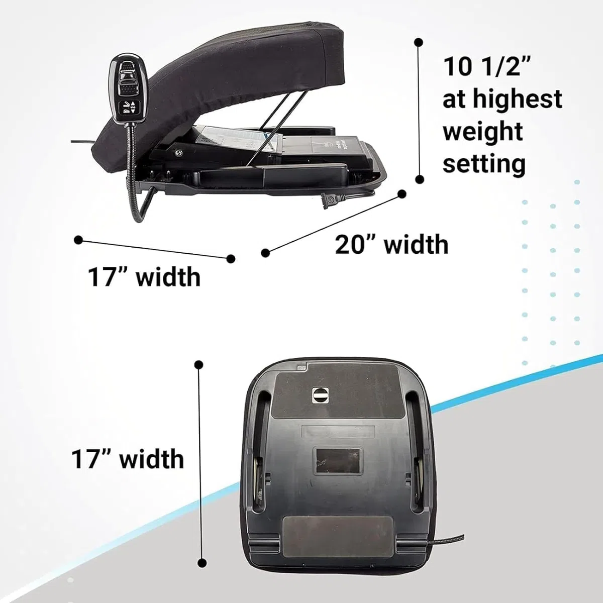 Coussin Releveur SièGe Daide Uplift éLectrique Portable pour Fauteuil Soutien Canapé Personnes âGéEs Dispositif D'Assistance