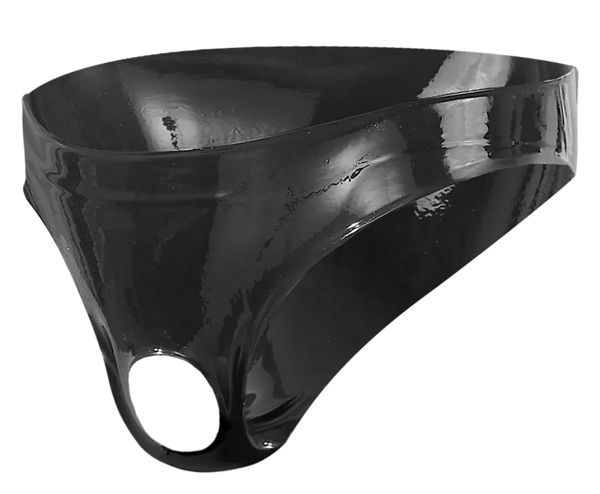 Latex Slip Ouvert en Latex Taille Unique