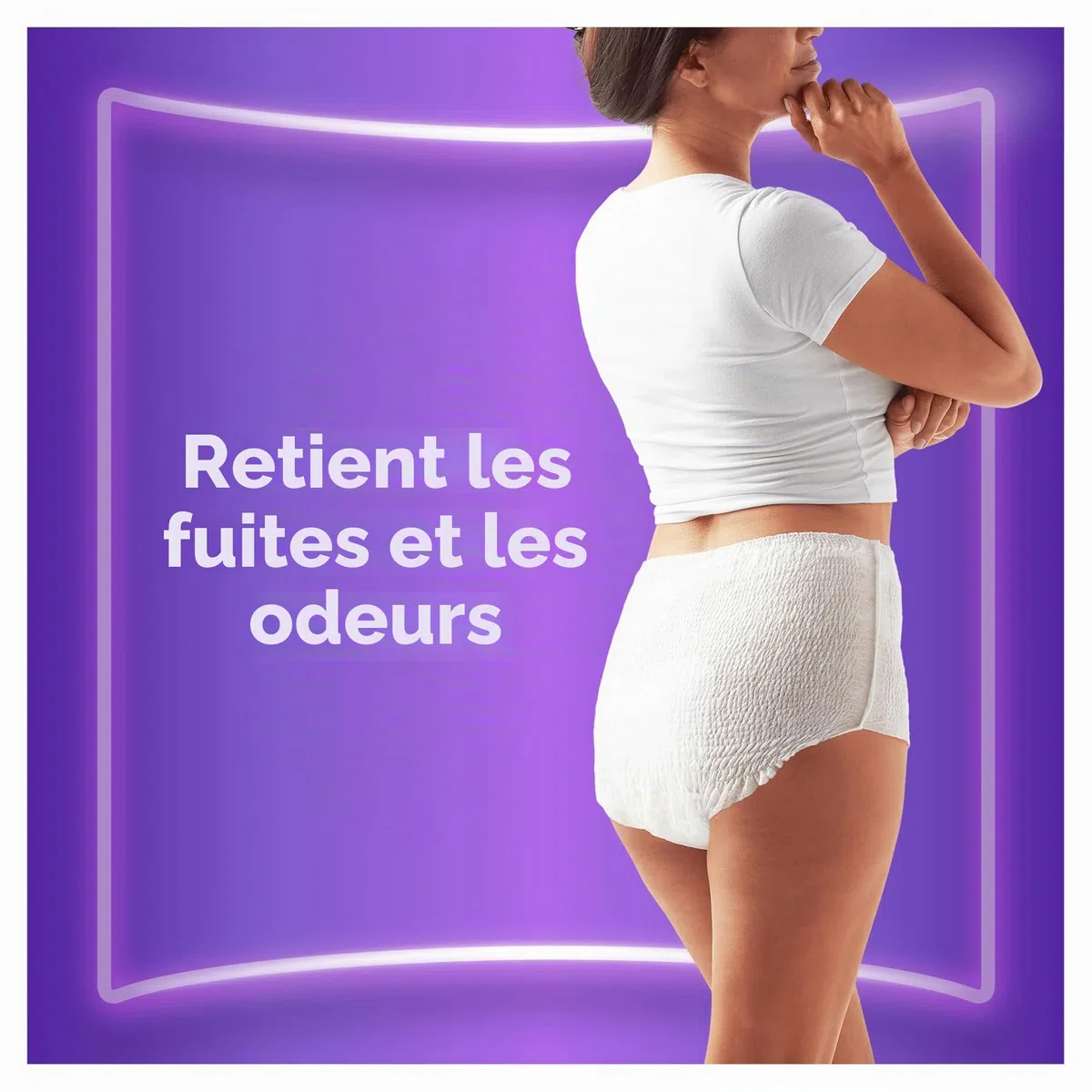 Always Discreet, 32 Culottes Incontinence Femme, Plus 6 Gouttes, Sous-Vêtements Taille L, Blanc, Protection Très Absorbante pour Fuites Urinaires Importantes ou post accouchement, Pack 1 Mois