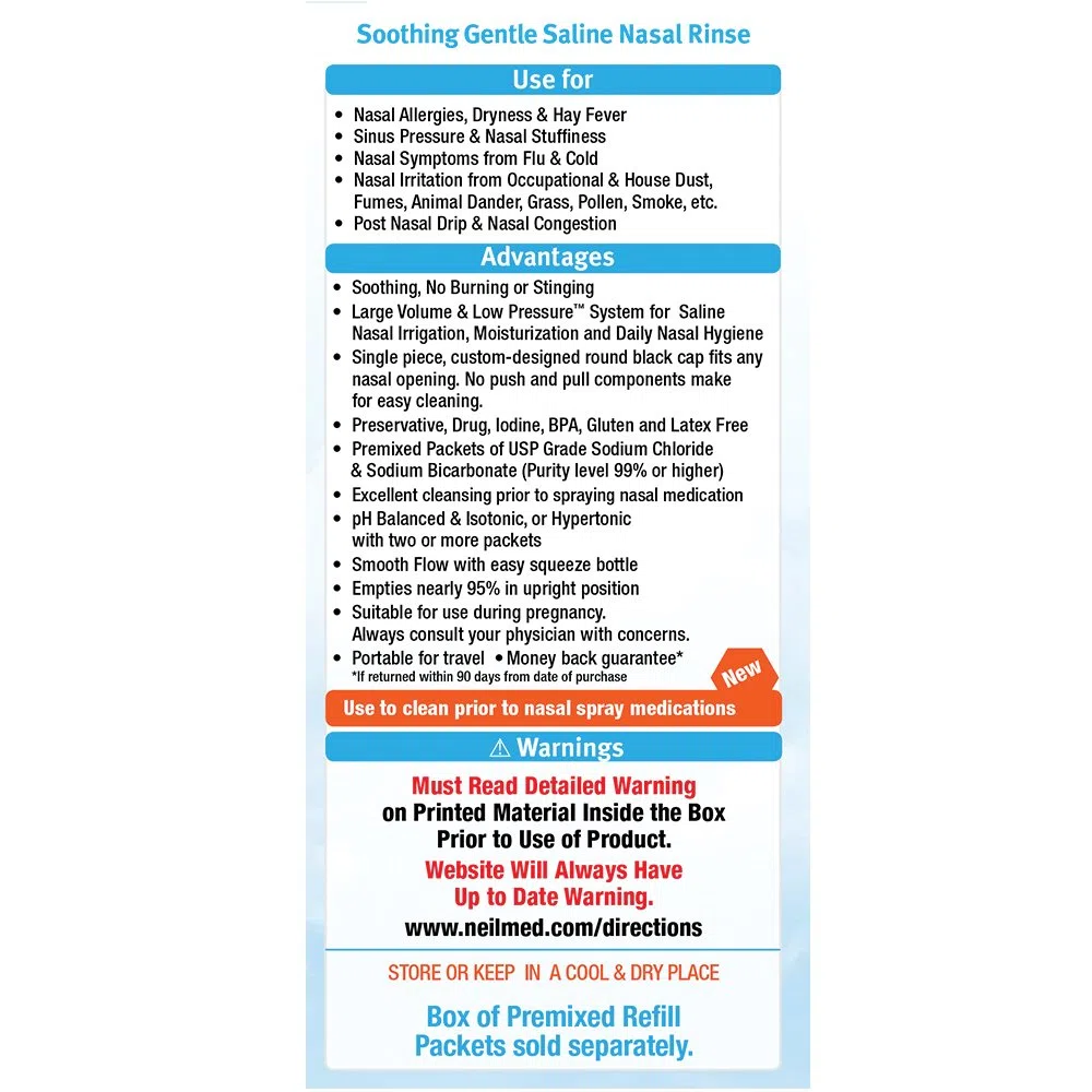 NeilMed Sinus Rinse Pediatric Starter Kit
