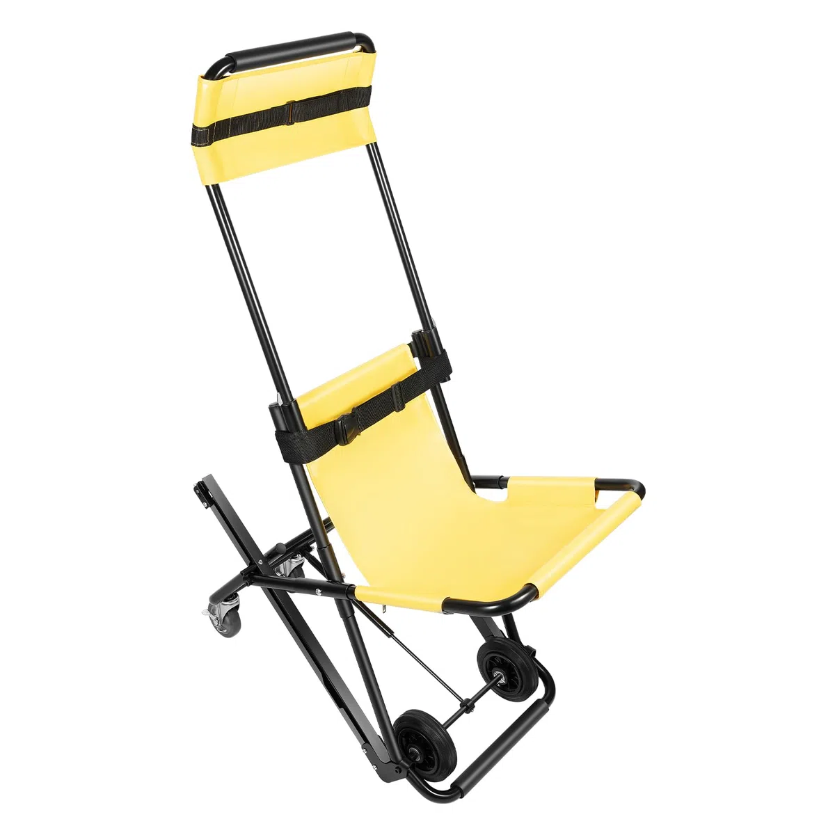 Chaise d'escalier, chaise d'escalier médicale, pliable, chaise d'évacuation avec ceintures de sécurité, fauteuil roulant pour adultes, transport manuel, chaise d'escalier