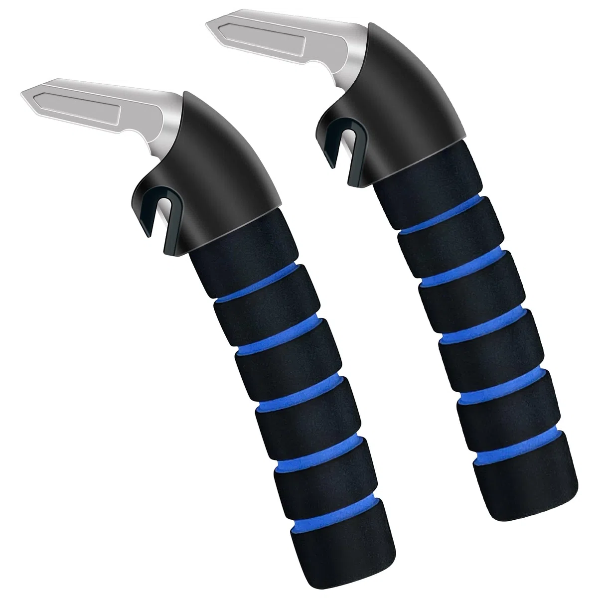 KOUNATSURI 2Pack Poignée de porte de voiture pour personnes âgées Poignée de support d'assistance Poignée multifonctionnelle Poignée de loquet de porte de voiture pour personnes âgées et handicapées