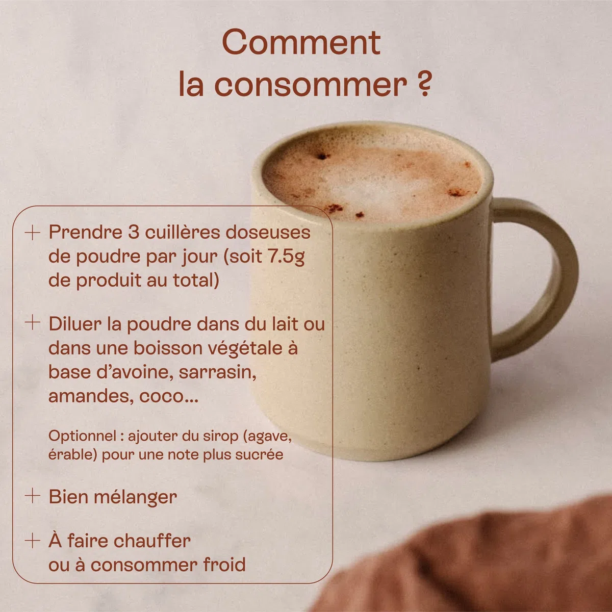 Jolly mama! Mama Load | Poudre à Boire, Collagène Marin au Cacao | Enrichi en Vitamine C | Peau & Cartilage | Sans Gluten | Compatible Grossesse & Allaitement | Fabriqué en France | Pot 112g
