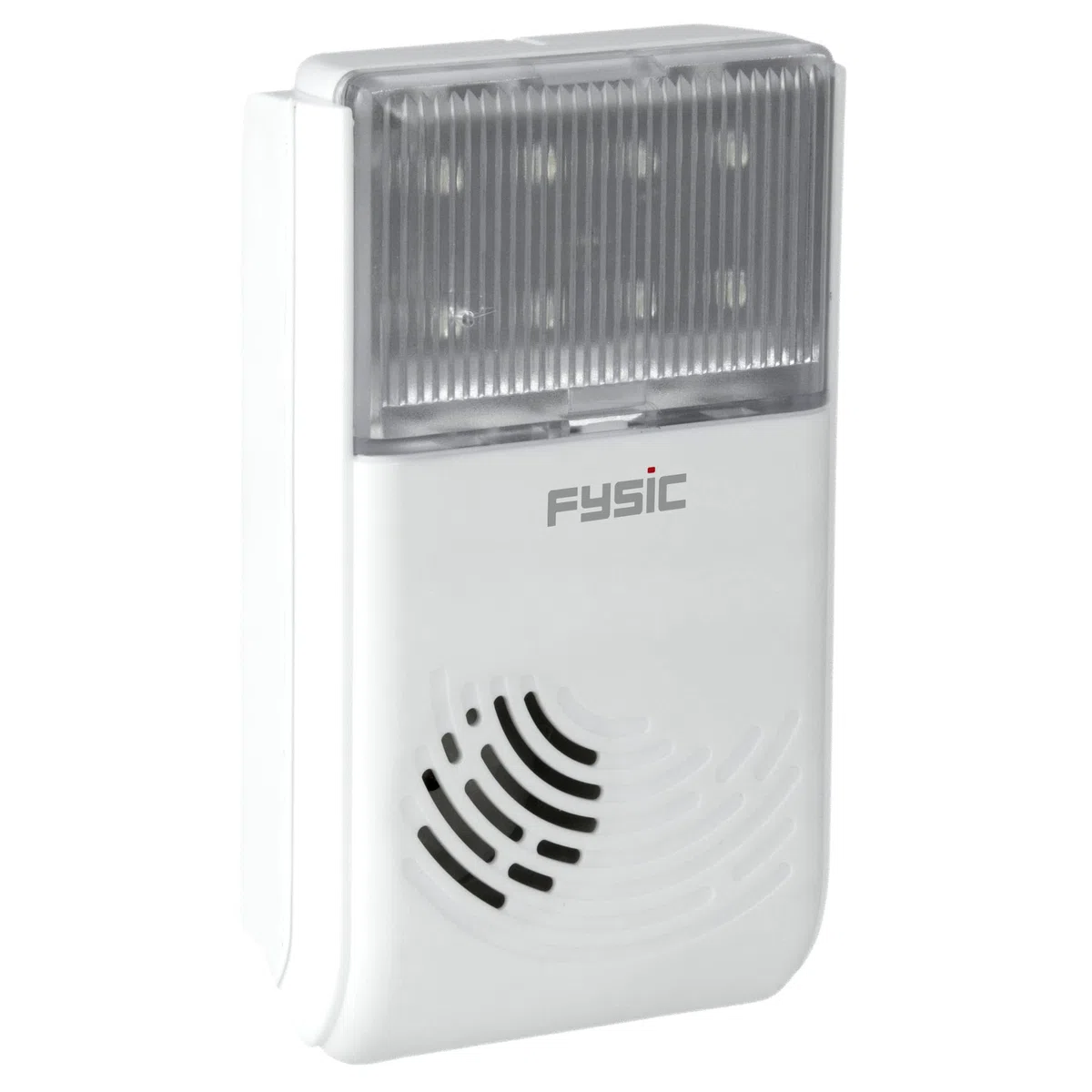 Fysic FD-35 Amplificateur de sonnerie de téléphone avec sonnerie extra forte et lumière flash - Amplificateur de sonnette - Blanc