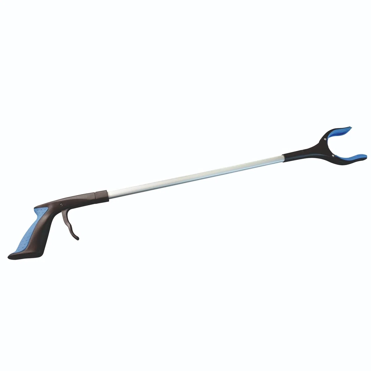 Pince de Préhension Précision - Outil de Ramassage pour Séniors et Handicapés - Mâchoires Souples et Antidérapantes - Bras Télescopique Rotatif - Longueur 81cm - Hygiène et Santé