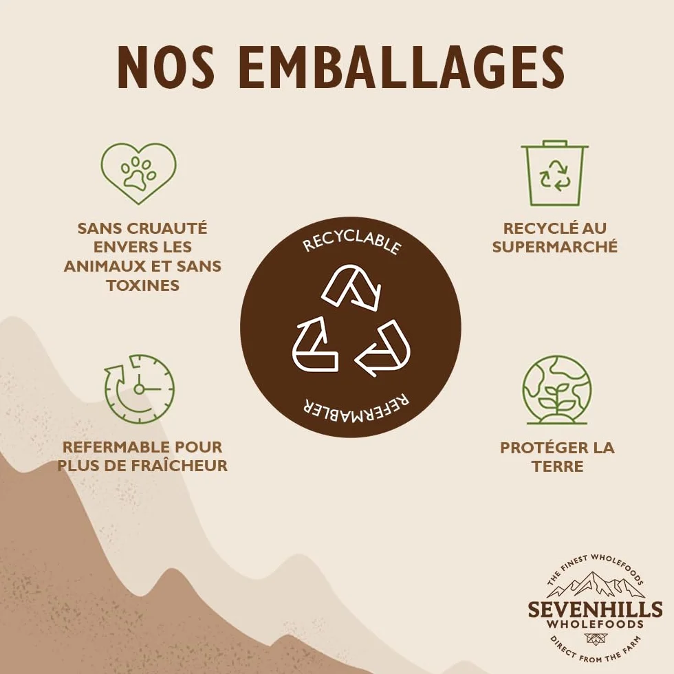 Sevenhills Wholefoods Poudre D'Herbe De Blé Bio d'Europe 500g
