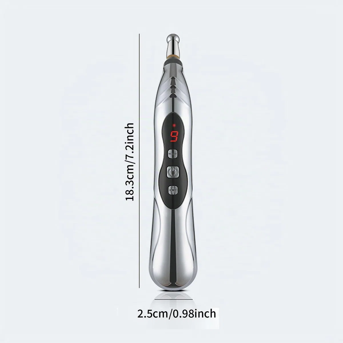 Stylo de massage d'acupuncture-modèle rechargeable Stylo de massage électrique pour l'acupuncture, Stylo de massage de thérapie de guérison d'acupuncture Stylo d'énergie méridien