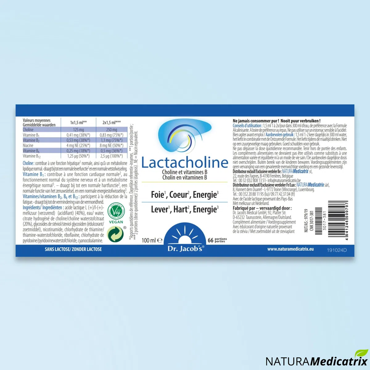 Lactacholine - 100 ml