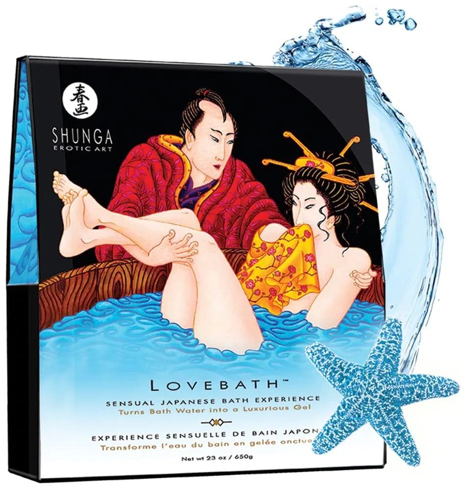 Shunga Lovebath Tentations Océan 650 g