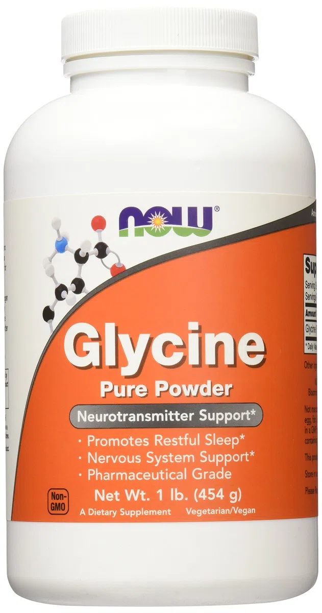 NOW Foods Glycine, Pure Powder - 454g