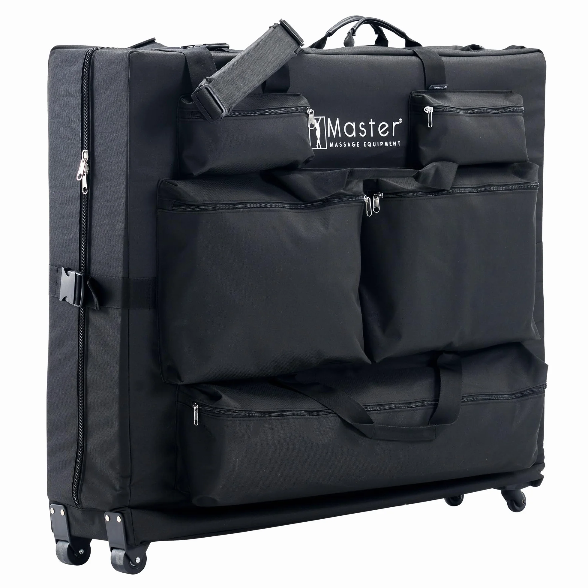 Master Massage Housse de Transport Universelle pour Table de Massage à roulettes Noir