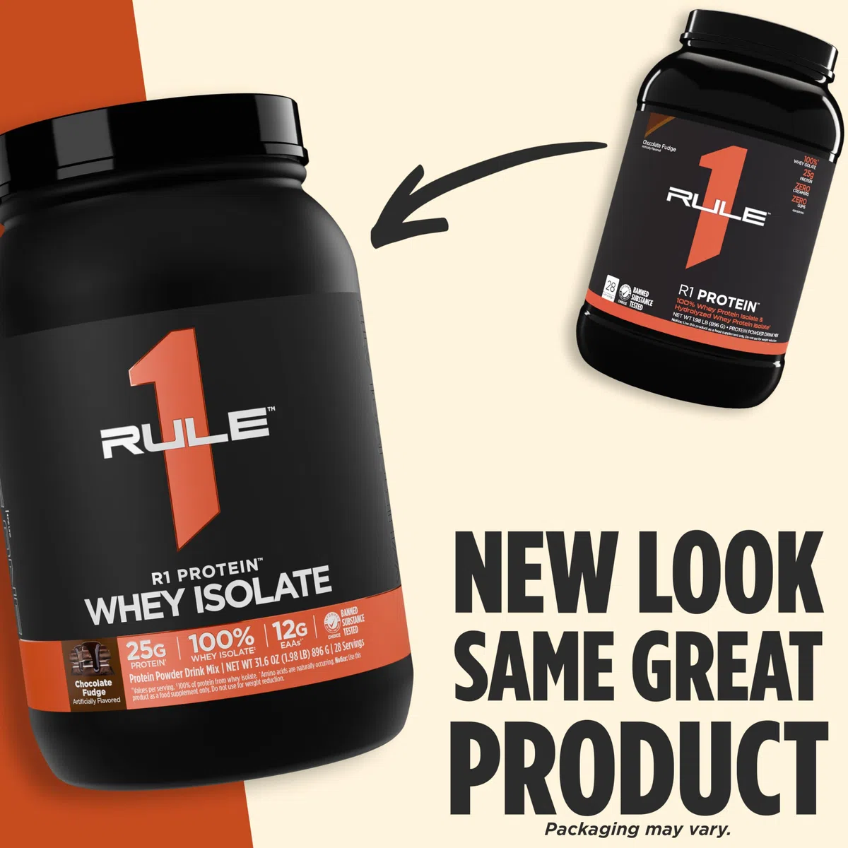 Rule One R1 Protein, Strawberries & Creme - 2280g