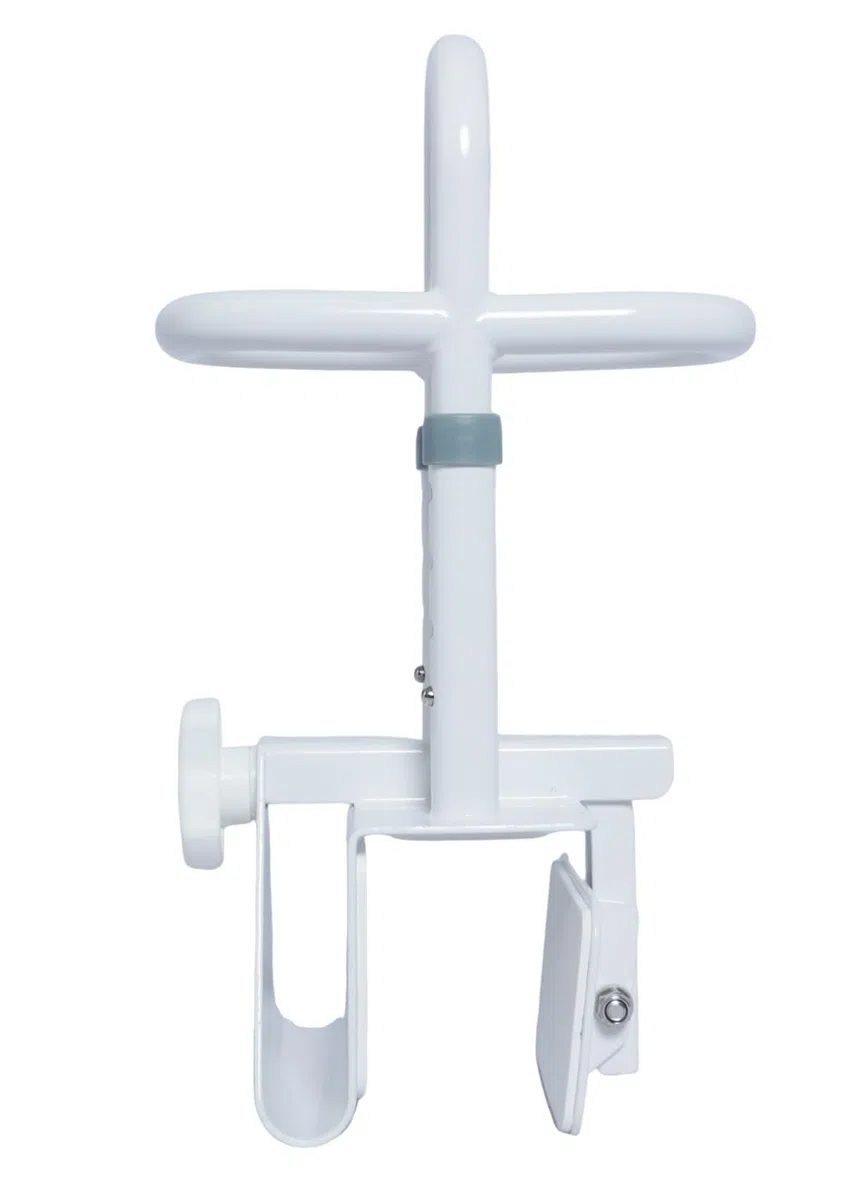 Barre d'Appui Baignoire Senior, Poignée d'Accès à la Baignoire Réglable Largeur 8-17 cm, Poignée de Baignoire Sans Perçage, Poignée Sécurité pour Personnes Âgées, Handicapés, Schwangere