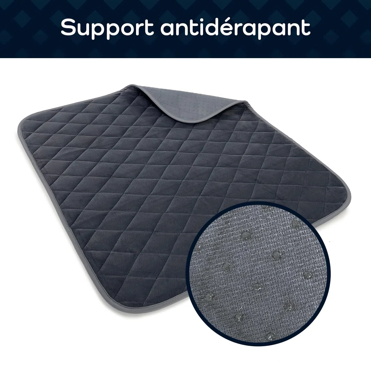 Protège siège imperméable | Protège siège Lavable de première qualité pour Les Adultes souffrant d'incontinence | Convient aux fauteuils roulants, Les canapés, Les chaises | Gris (1, Medium 50x55cm)