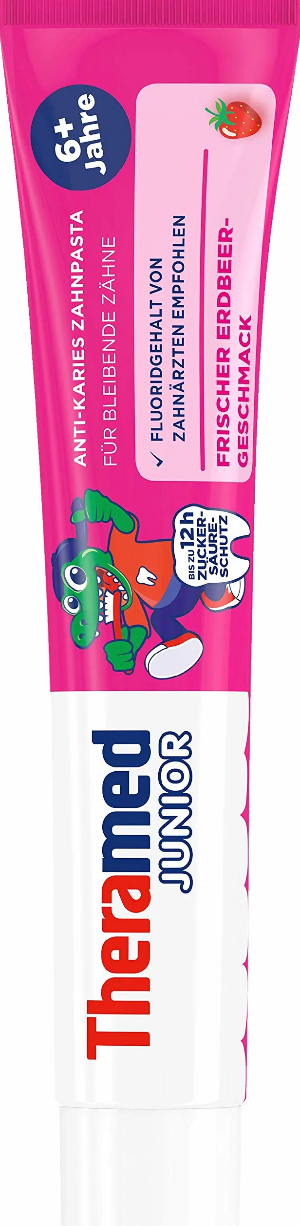 Theramed Junior Crème fraise 6 x 75 ml