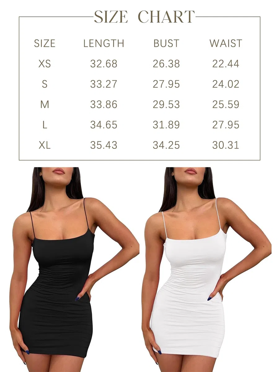 LILLUSORY – Robe courte moulante sexy pour femmes, dos nu, idéale pour soirées et clubs, Printemps/Été, style Y2K