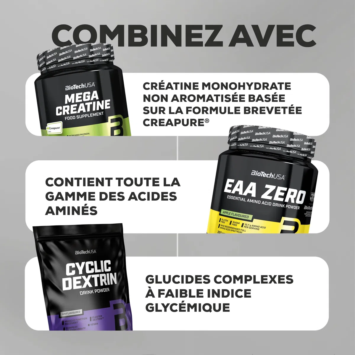BioTechUSA Iso Whey Platinum | Poudre de protéines de lactosérum isolées et concentrées | 3 g de créatine par portion | Avec zinc et vitamine B3 | 1816 g, Cookies & Cream