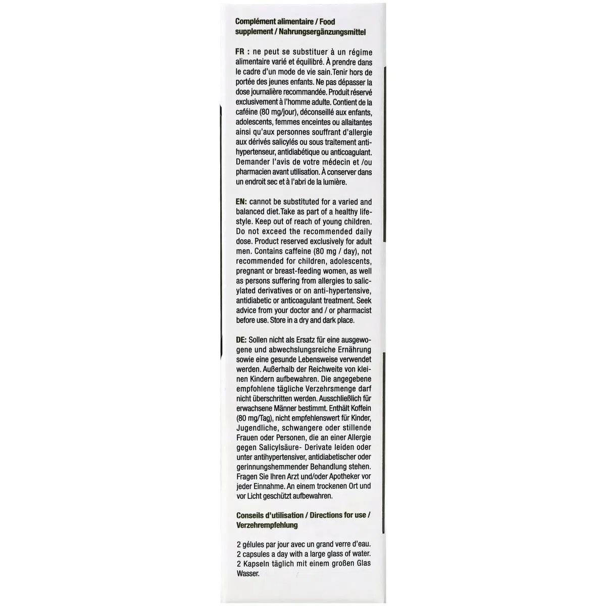 Labophyto Testoman (60 gélules)