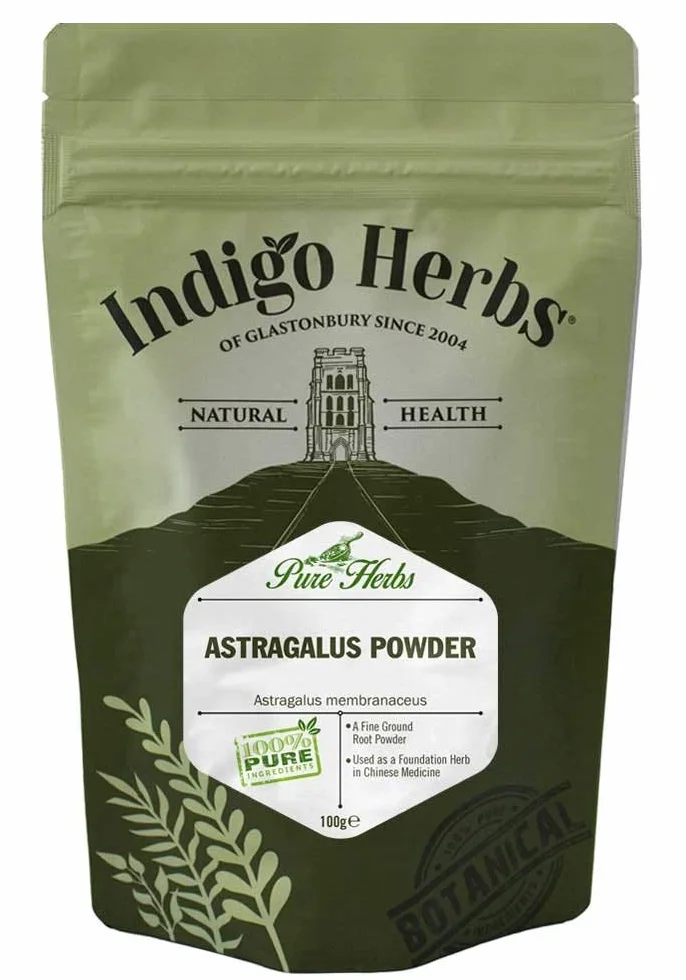Indigo Herbs Astragale en poudre 100g