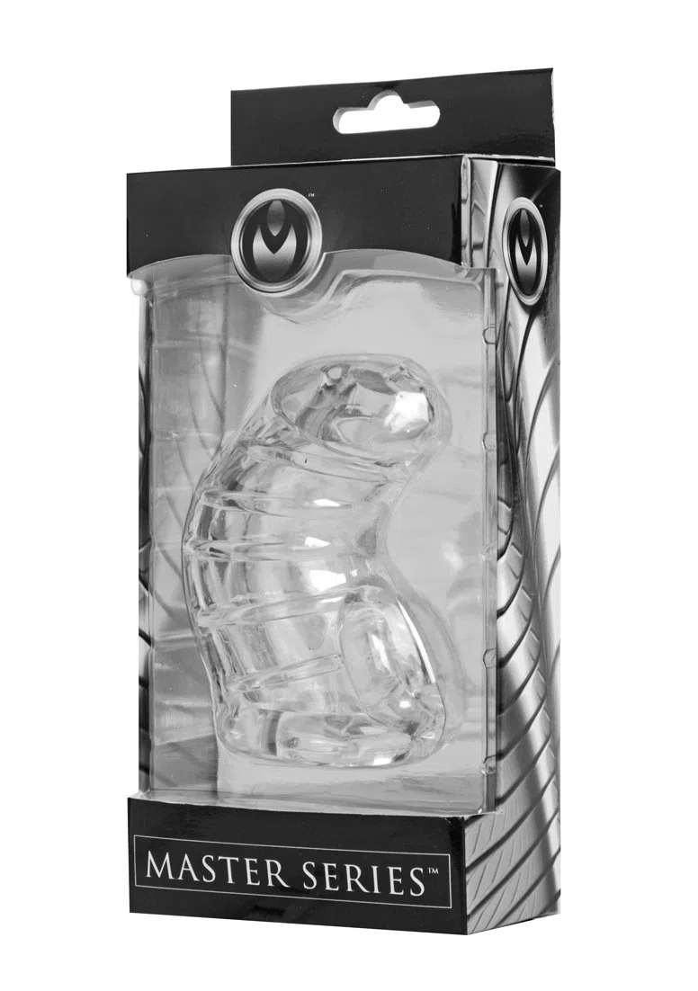 Master Series Cage de chasteté pour corps mou détenue